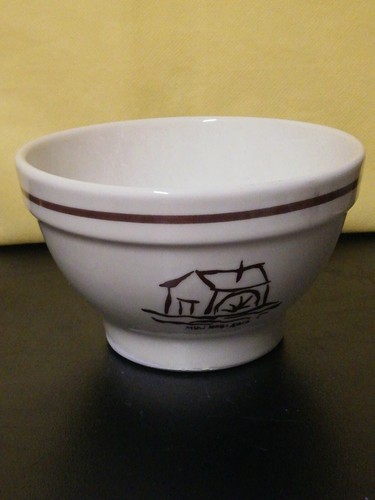 White mill bowl - white,