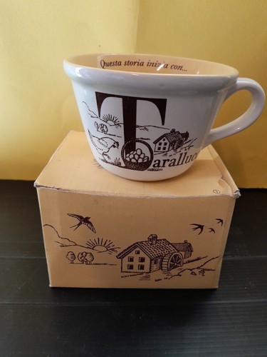 White mill cup - mill, tarallucci