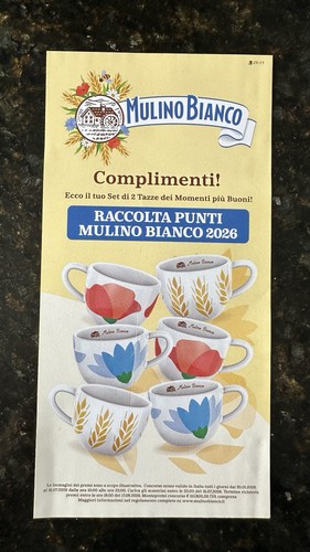Mulino bianco set tazze - bianco, 2