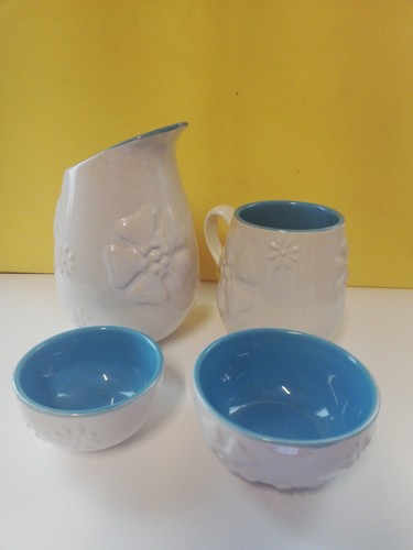 White mill 2010 jug - white,