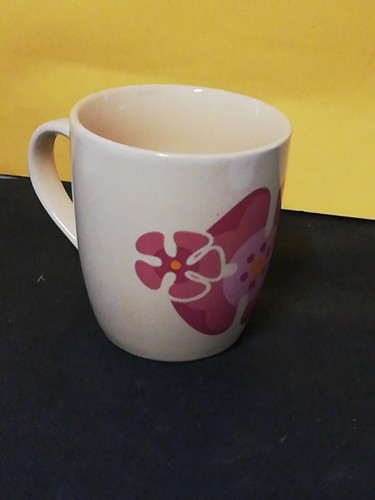 White mill cup - white,