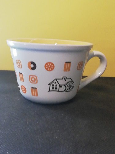 Large mill mug white - mug,